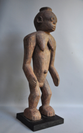 Large heavy female statue of the Montol/Afo from Nigeria, ca 1970