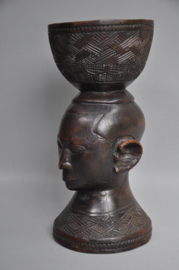 Ceremoniële beker, KUBA, DR Congo, ca 1950
