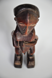 Splendidly styled statue, BASIKASINGO tribe, D.R. Congo, approx. 1980