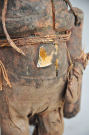 Zéér oud tribaal fetish beeld, YAKA, DR Congo, 1920-30
