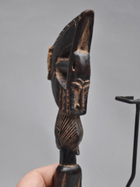 Old  drum beater, BAULE, Ivory Coast, 1940-50