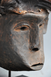 Tribally used monkey mask, MAKUA, Mozambique, 1960-70