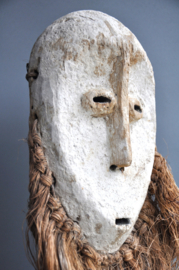 Old LUKWAGONGO mask, Lega, DR Congo, 1940-50