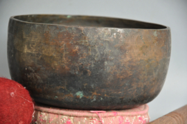 TOP! Oude Tibetaanse klankschaal, 7 metalen, Nepal, ca 1950