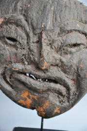 Old authentic Lingzhi mushroom mask for protection, East Nepal