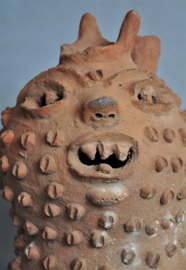 Terra cotta fetish from the Fon from Benin, ca 1970