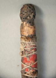 Fertility phallus statue from the Fon, Benin, mid 20th century.