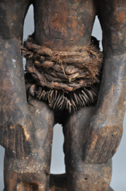 Large poignant fetish protection statue, FON, Benin, ca 1970