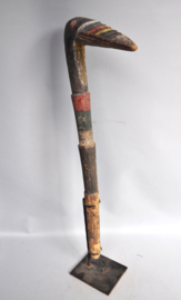 GREAT! Old dancing staff of the Abelam, Papua New Guinea, 1st half of the 20th century