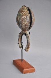 TOP! Bronzen armband vd Gan, Burkina Faso, vroeg 20e eeuw
