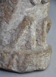 Zéér oude zeldzame stenen Namaskara Mudra, Nepal, 19e eeuw of vroeger