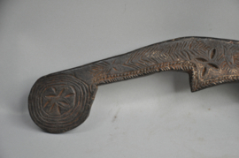 Very old carved yak butter spoon, Nepal, early 20th century