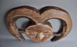 Masker van de KWELE, Gabon, 1970-80