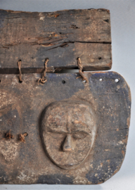 Older wooden panel from a window, EKET, Nigeria, 1960-70