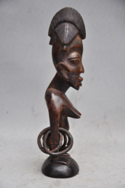 Ibedji tweelingfiguur, YORUBA, Nigeria, ca 1980