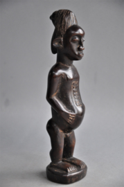 BAULE fertility statue, Ivory Coast, 2nd half 20th century