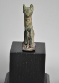 BASTET, bronzen beeldje, Egypte, 4e-6e eeuw n Chr
