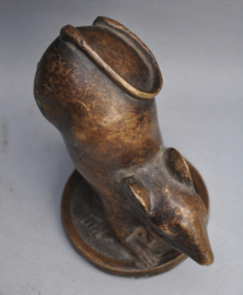 Bronzen rat met dubbele stempels, China, 1960-70