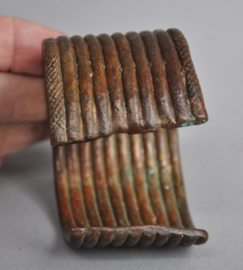 Oude bronzen armband, DR Congo, 2e helft 19e eeuw