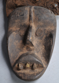 Passport mask of the Kran from the Ivory Coast, ca 1960.