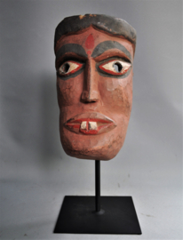 Expressief houten festival masker, West Nepal, ca 1970