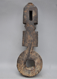 Large ghurra, churning stick holder, Nepal, 2nd half 20th century