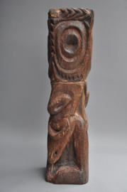 Old mortar from the Sepik, Papua New Guinea, mid 20th century