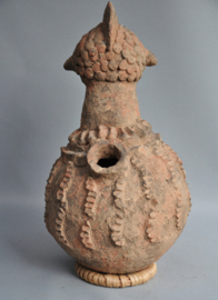 Terracotta water jar from MAMBILA, DR Congo, 2nd half of the 20th century