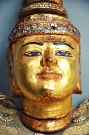Mega grote Boeddha marionet, Thailand, ca 1980