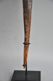 TOP!! Bone dagger of the cassowary bird, Asmat, PNG, ca 1800!!