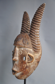 Older face mask of the IBO, Nigeria, ca 1970