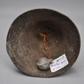 Bronze bell of the IBO, Nigeria, mid 20th century