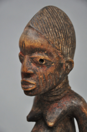 Fertility statue of the YORUBA, Nigeria, 2nd half of the 20th century