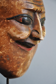 Cheerful festival mask, Nepal, late 20th century