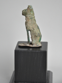 BASTET, bronzen beeldje, Egypte, 4e-6e eeuw n Chr