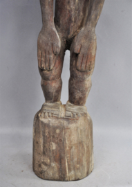 Heavy wooden statue, rice god BULUL, Ifugao, 2nd half 20th century