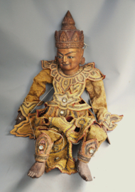 Vintage Thai puppet 95 cm – wooden head