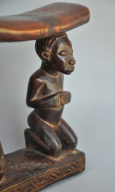 Prachtig neksteuntje van de LUBA, DR Congo, 2e helft 20e eeuw