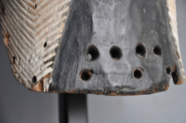 Imposant oud Songye Kifwebe Kikashi masker, DR Congo, 1920-30