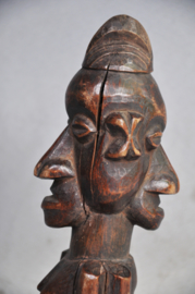 Janus statue from the YAKA, D.R. Congo, approx. 1970
