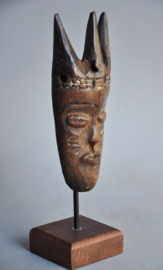 Uiterst zeldzaam! Mbuya "pokken" amulet van de PENDE, DR Congo, 1935-45