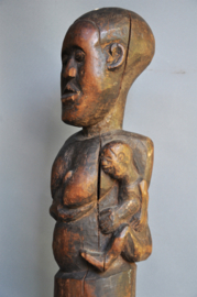 Very old maternity statue, KUBA, DR CONGO, before 1923