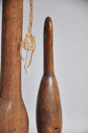 Lot van twee oude jachtfluitjes, MOSSI, BWA, Burkina Faso, 1940-60