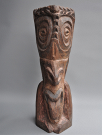 Old mortar from the Sepik, Papua New Guinea, mid 20th century