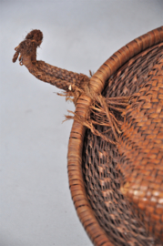 Beautiful woven basket for rice, IFUGAO, Philippines, 2nd half of the 20th century