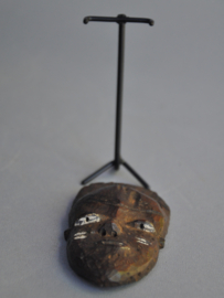 Uiterst zeldzaam! Mbuya amulet van de PENDE, DR Congo, 1935-45