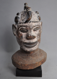 Head dance mask of the IBO, Nigeria, ca 1960