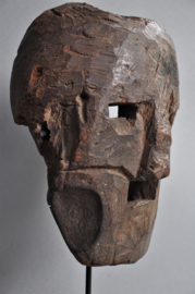Museum stuk! Zéér oud jhakri/shamaan masker, Nepal, laat 19e, begin 20e eeuw