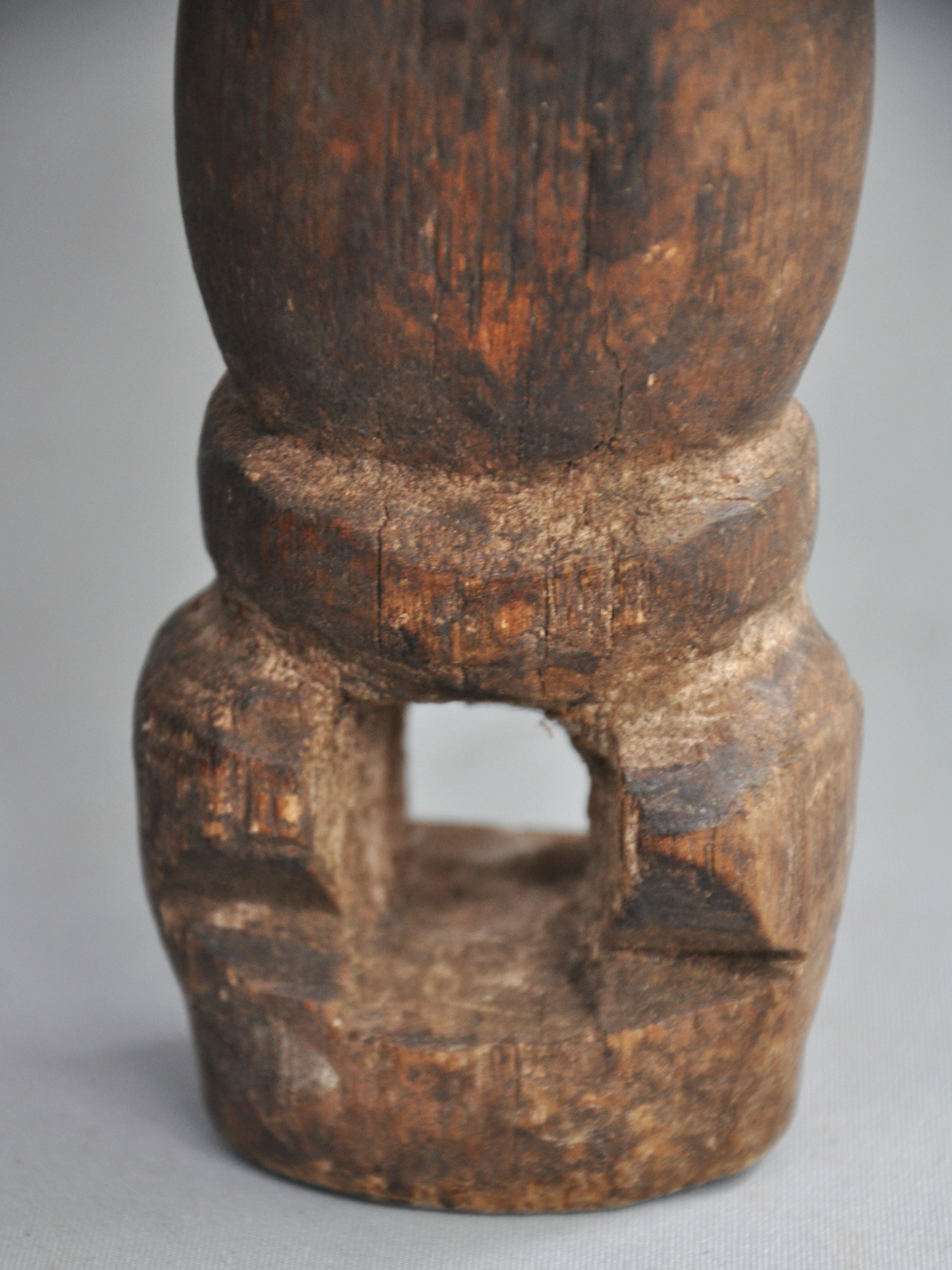 Authentiek Losso Houten Beeldje uit Togo – Afrikaanse Tribale Kunst, ca 1950