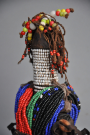 Larger fertility statue, Kirdi, Cameroon, ca 1970